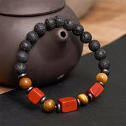 FREE Today: Inner Peace And Healing Various Crystals Lava Rock Bracelet