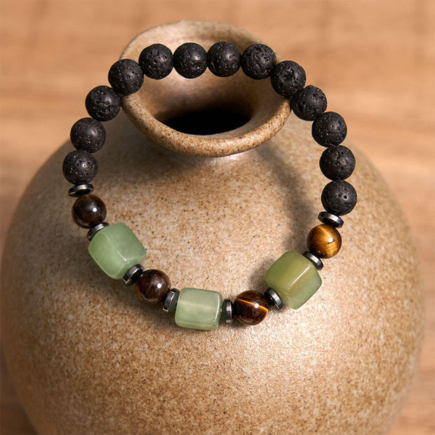 FREE Today: Inner Peace And Healing Various Crystals Lava Rock Bracelet FREE FREE 20