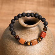 FREE Today: Inner Peace And Healing Various Crystals Lava Rock Bracelet