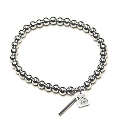 Buddha Stones Titanium Steel Good Luck Balance Bracelet Bracelet BS Titanium Steel(Wrist Circumference: 20-21cm)