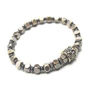 Buddha Stones Copper Meteorite Pattern Balance Bracelet