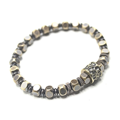 Buddha Stones Copper Meteorite Pattern Balance Bracelet