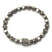 Buddha Stones Copper Meteorite Pattern Balance Bracelet