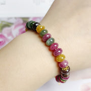 Buddha Stones Tourmaline Jade Love Bracelet