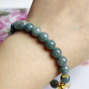 Buddha Stones Jade Abundance Flower Bracelet