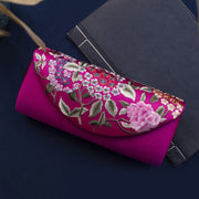 Buddha Stones Hydrangea Su Embroidery Wedding Shopping Purse Handbag Crossbody Bag