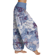 Buddha Stones Tie Dye Women's Elastic Waist Harem Pants