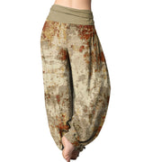 Buddha Stones Tie Dye Women's Elastic Waist Harem Pants