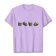 Buddha Stones Tibetan The Lord Of The Corpse Forest Skulls Pattern Tee T-shirt