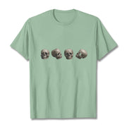 Buddha Stones Tibetan The Lord Of The Corpse Forest Skulls Pattern Tee T-shirt