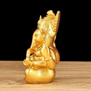 Buddha Stones Ganesh Ganpati Elephant Statue Transformation Home Resin Decoration