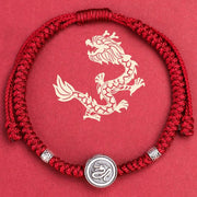 Buddha Stones 12 Chinese Zodiac Lucky Red String Bracelet