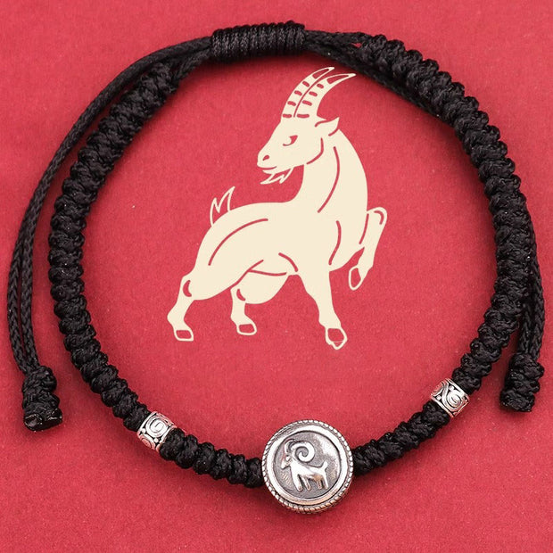 Buddha Stones 12 Chinese Zodiac Lucky Red String Bracelet