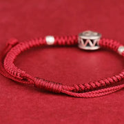 Buddha Stones 12 Chinese Zodiac Lucky Red String Bracelet