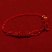 FREE Today: Protection Luck Red String Snake Knot Year Of The Snake Braided Bracelet