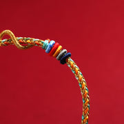 Buddha Stones Red String Year Of The Snake Protection Braided Bracelet