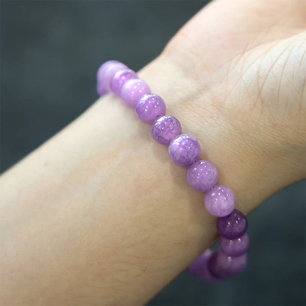 Buddha Stones Lepidolite Inner Peace Bracelet Bracelet BS 3