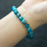 Buddha Stones Apatite Manifestation Bracelet Bracelet BS 4