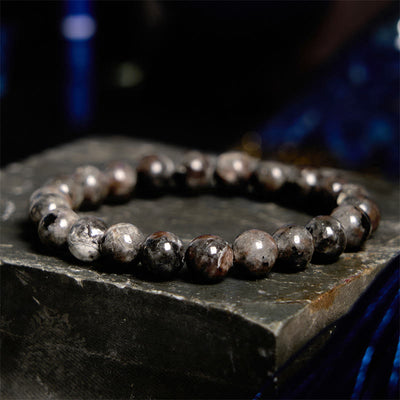 Buddha Stones Yooperlite Creativity Bracelet Bracelet BS Yooperlite(Wrist Circumference: 14-16cm) 8mm