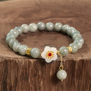 Buddha Stones Jade Abundance Flower Bracelet Bracelet BS 1