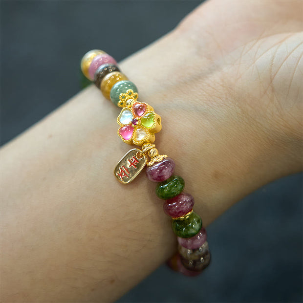 FREE Today: Love Wisdom Tourmaline Jade Safe And Well Bracelet