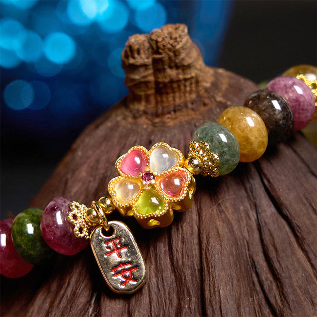 FREE Today: Love Wisdom Tourmaline Jade Safe And Well Bracelet