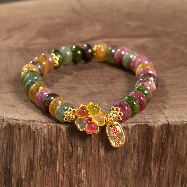 FREE Today: Love Wisdom Tourmaline Jade Safe And Well Bracelet