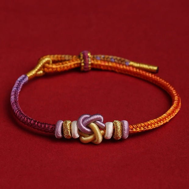 FREE Today: Protection Luck Colorful String Heart Knot Braided Bracelet