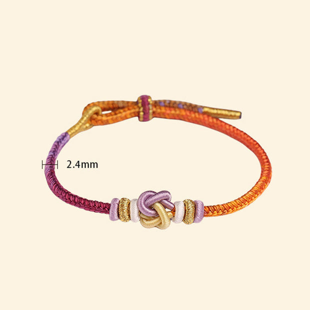 FREE Today: Protection Luck Colorful String Heart Knot Braided Bracelet