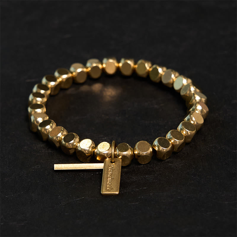 Buddha Stones Kupfer Heilarmband