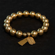 Buddha Stones Copper Healing Bracelet Bracelet BS Copper(Wrist Circumference: 20-21cm)