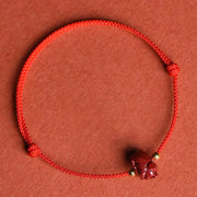 Buddha Stones Chinese Zodiac Cinnabar Calm Bracelet