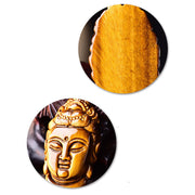 Buddha Stones Tiger Eye Kwan Yin Avalokitesvara Head String Strength Necklace Pendant