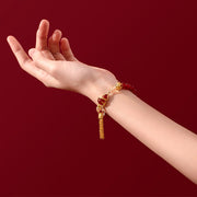 Buddha Stones Red Agate Year Of The Snake Gourd Luck Bracelet Necklace Pendant (Extra 30% Off | USE CODE: FS30) - image 4