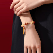 Buddha Stones Red Agate Year Of The Snake Gourd Luck Bracelet Necklace Pendant (Extra 30% Off | USE CODE: FS30) - image 3