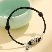 FREE Today: Lucky Fortune Fu Character Agate Year Of The Snake String Bracelet