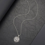 Buddha Stones Titanium Steel Year Of The Snake Balance Necklace Pendant Necklaces & Pendants BS 3