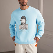 Buddha Stones A Meaningful Silence Fleece Lined Sweatshirt