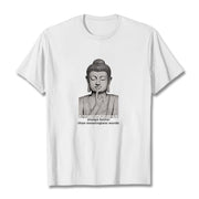 Buddha Stones  A Meaningful Silence Cotton Tee T-shirt