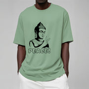 Buddha Stones Peace Cotton Tee T-shirt