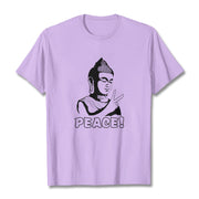 Buddha Stones Peace Cotton Tee T-shirt