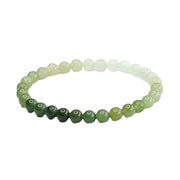 Buddha Stones Hetian Jade Gradient Color Abundance Bracelet