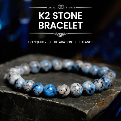 Buddha Stones K2 Stone Balance Bracelet