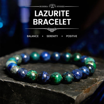 Buddha Stones Lazurite Serenity Bracelet