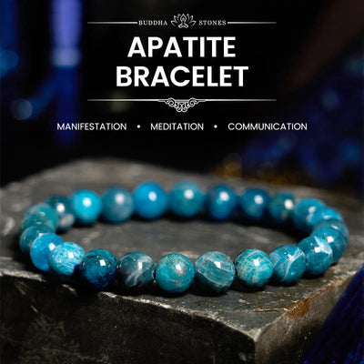 Buddha Stones Apatite Manifestation Bracelet