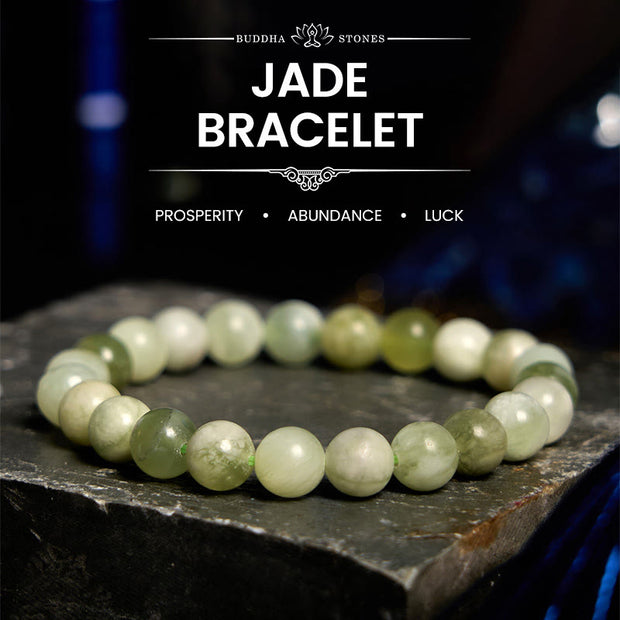 Buddha Stones Jade Abundance Bracelet