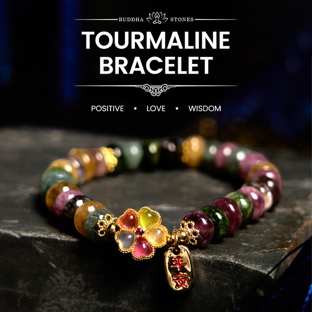 FREE Today: Love Wisdom Tourmaline Jade Safe And Well Bracelet