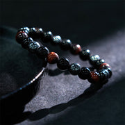 FREE Today: Support Powerful Natural Tiger's Eye Obsidian Hematite Bracelet