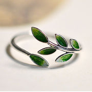 FREE Today: Wealth Luck Leaves Copper Adjustable Ring