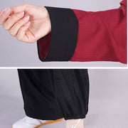 Buddha Stones 2Pcs Fall Winter Frog-Button Tai Chi Meditation Qigong Zen Practice Unisex Cotton Linen Clothing Set (Extra 30% Off | USE CODE: FS30) - image 9